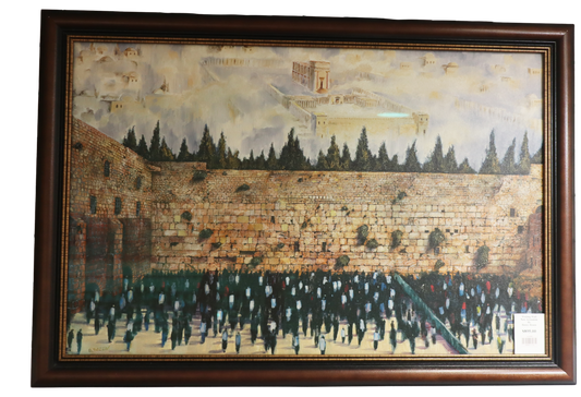 Wailing Wall - New Jerusalem by Benny Rozen