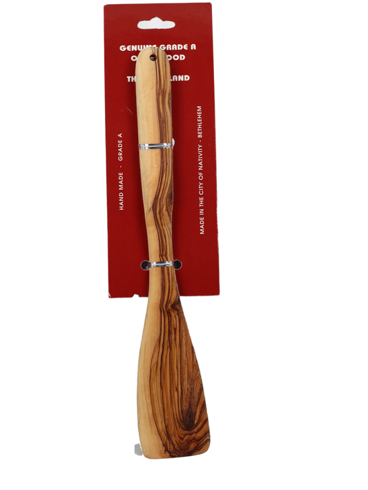 Olive Wood Curved Spatula