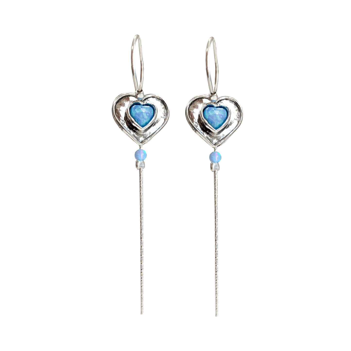 Heart Charm Earrings