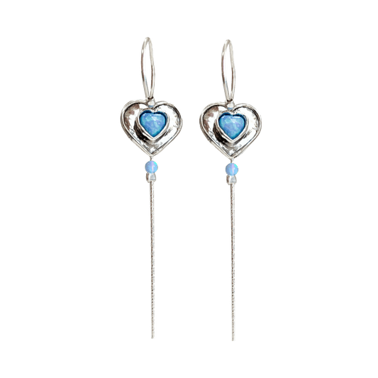 Heart Charm Earrings