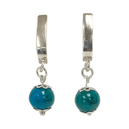 Eilat stone ball dangle earrings 