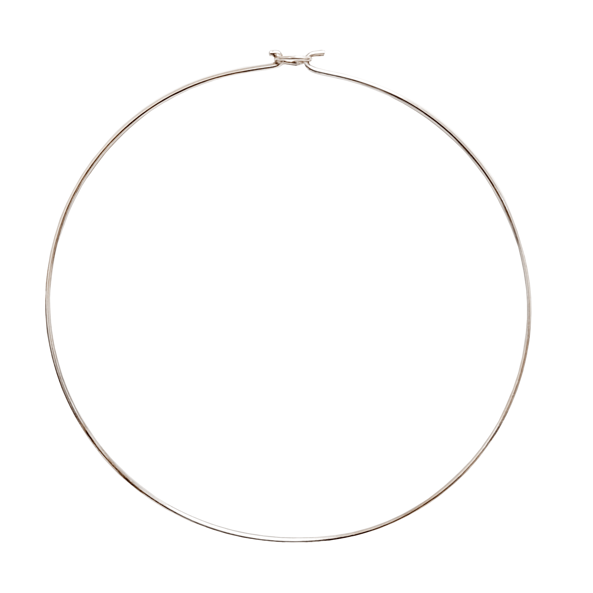 a 925 sterling silver wire choker