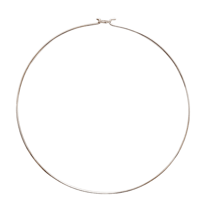 a 925 sterling silver wire choker