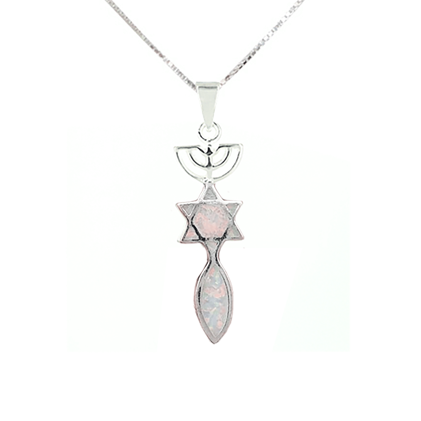 White Opal Grafted-In Necklace