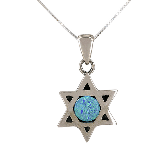 Star of David & Chai Two-Side Necklace