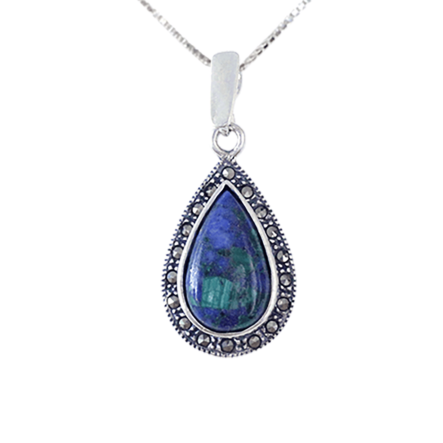 Eilat Stone Teardrop Necklace