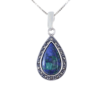 Eilat Stone Teardrop Necklace