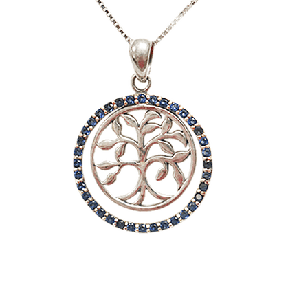 Tree of Life with Stones Necklace (Various)