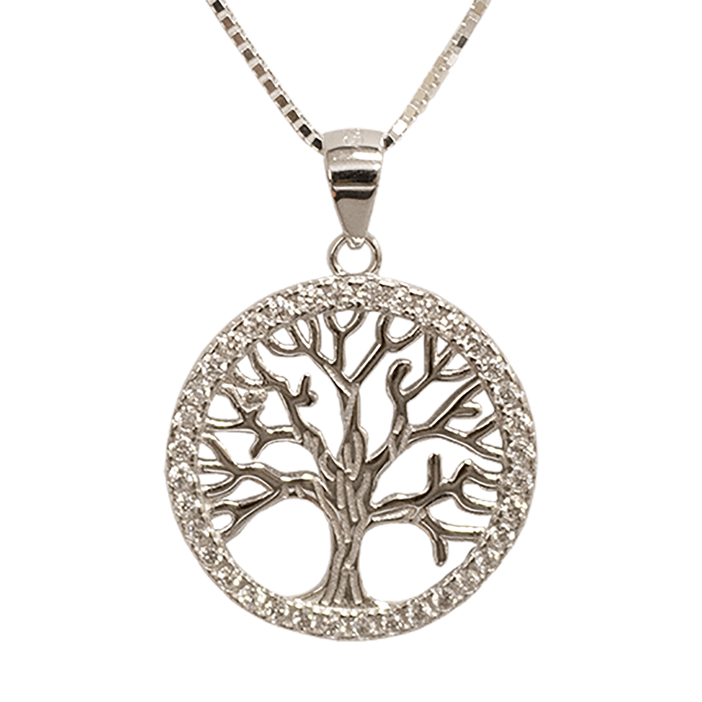 Tree of Life and Crystals Necklace