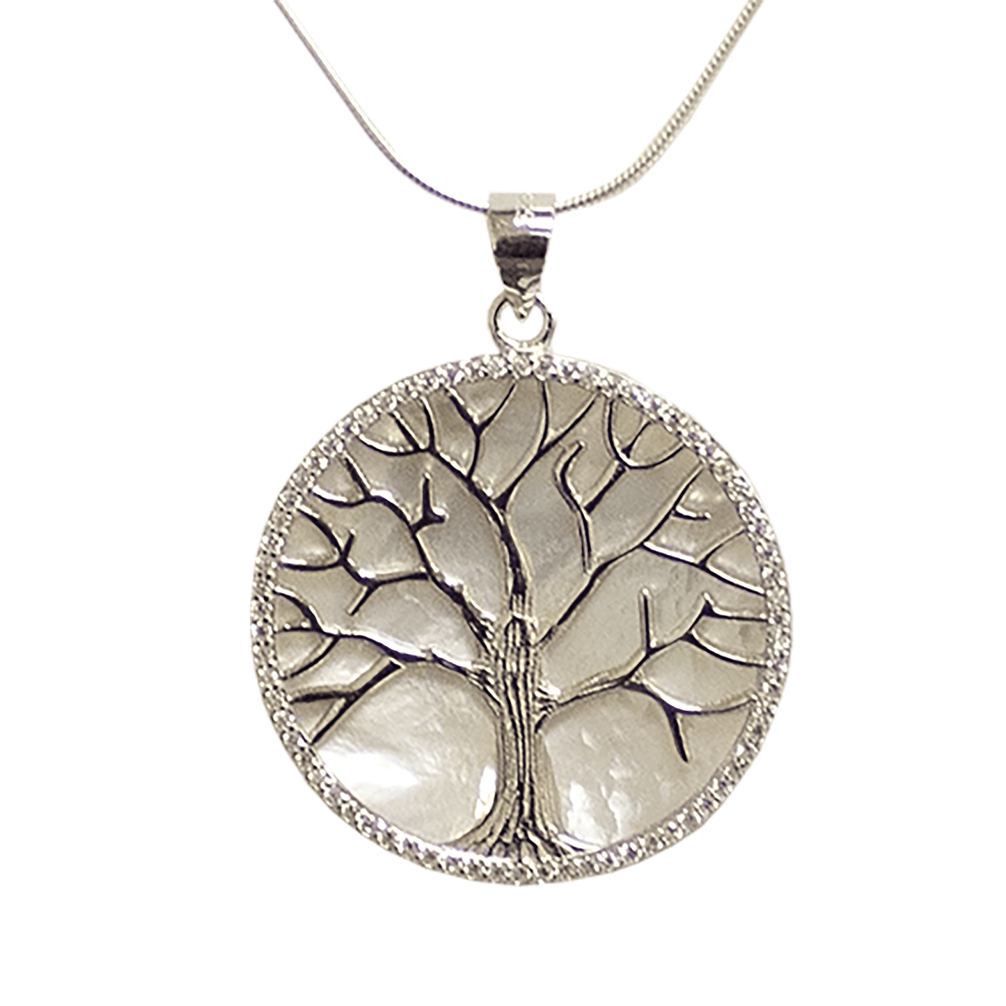 Tree of Life and Mother of Pearl Necklace