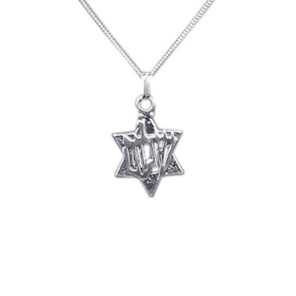 Shalom Star of David Necklace