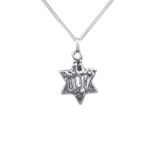 Shalom Star of David Necklace