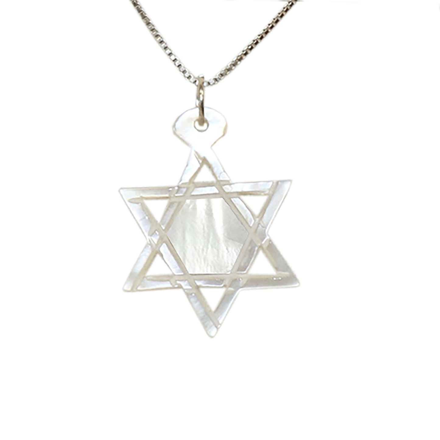 Mother of Pearl Star of David