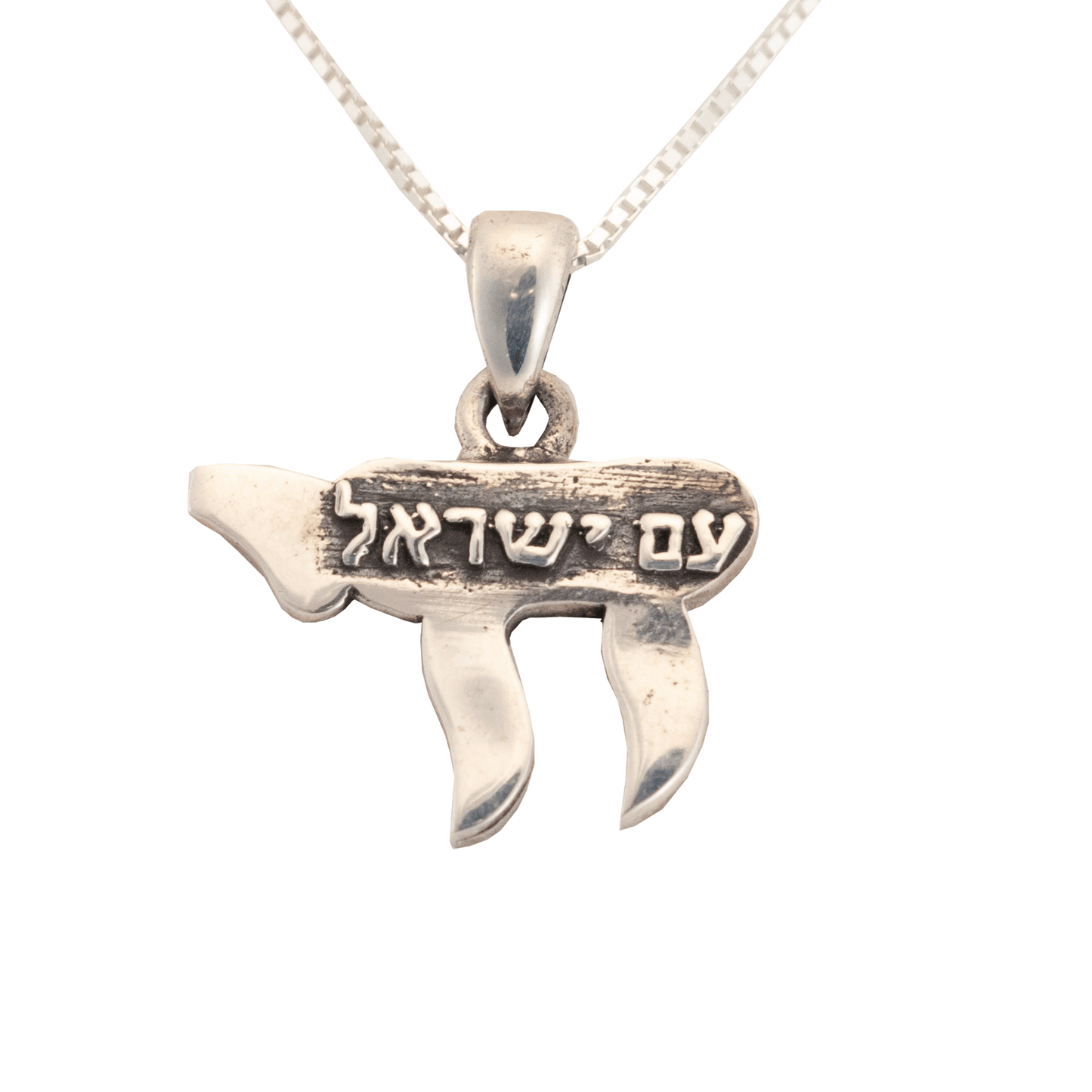 Chai Israel Lives Necklace