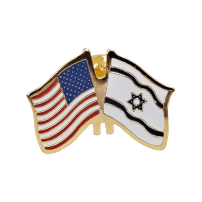 Israel/US Flag Pin