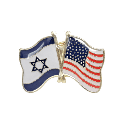 Israel/US Flag Pin