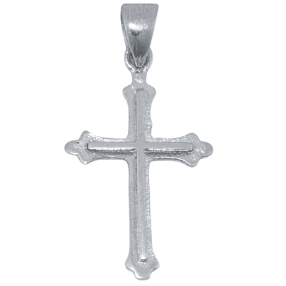 Embossed Cross Necklace