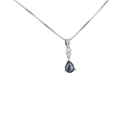 Eilat Stone Teardrop Drop Pendant