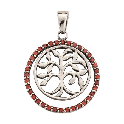 Tree of Life with Stones Necklace (Various)