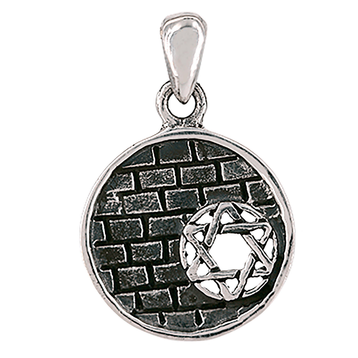 Star of David on Western Wall Necklace