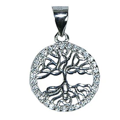 Tree of Life Round Necklace