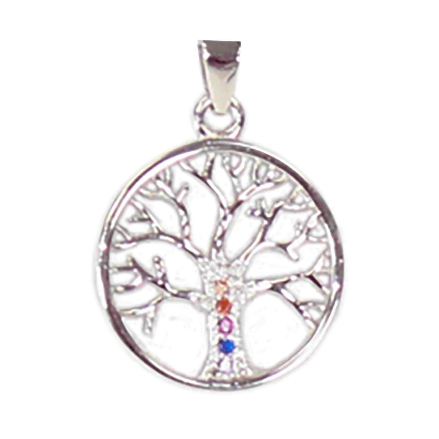 Tree of Life Necklace with Crystals