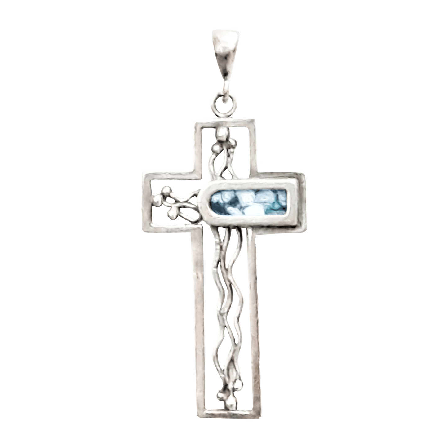 Roman Glass Trinity Cross