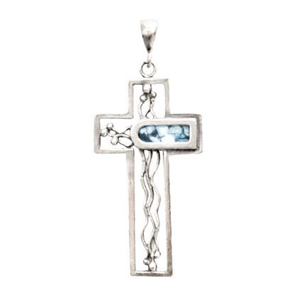 Roman Glass Trinity Cross