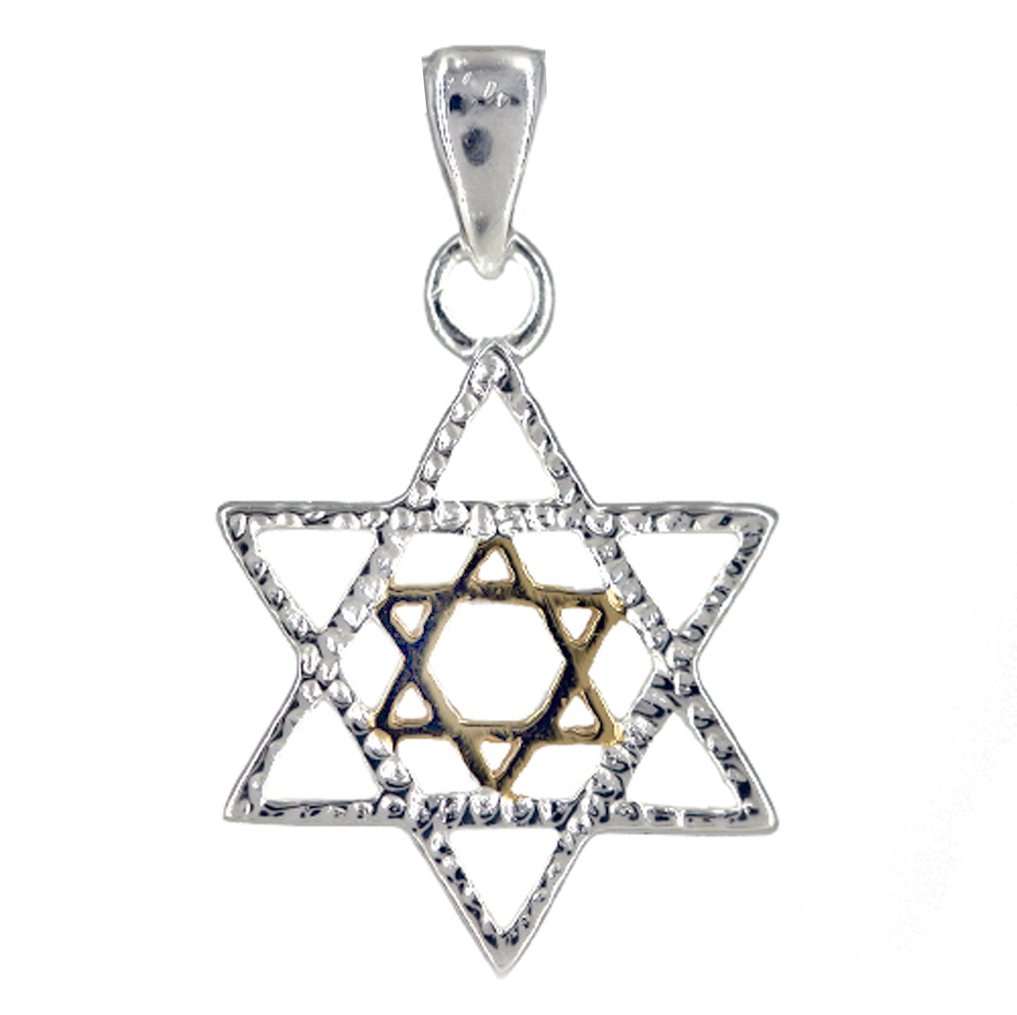 Star of David - Silver & Gold