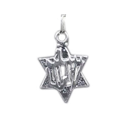 Shalom Star of David Necklace