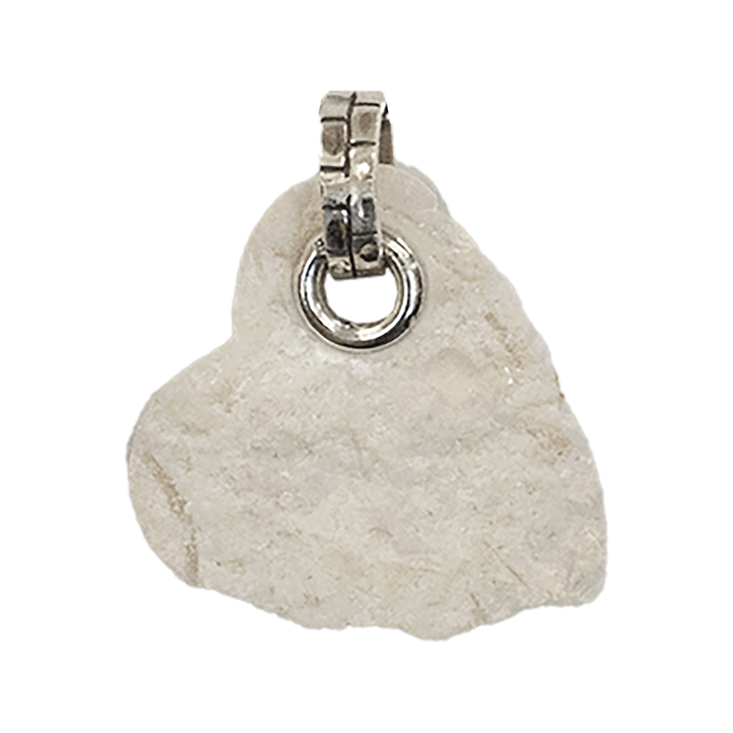 Jerusalem Stone Heart Shaped Necklace