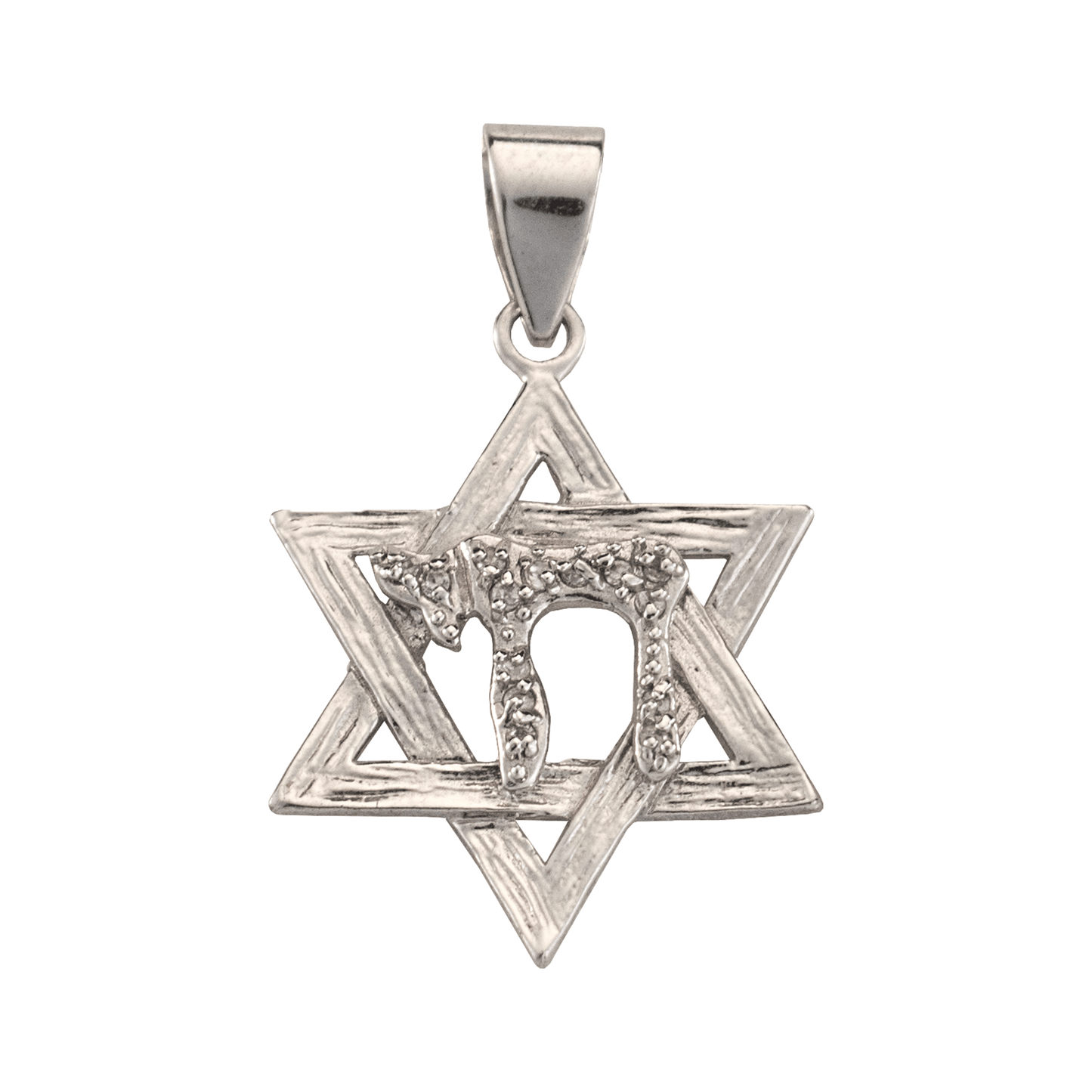 Star of David with Chai Necklace