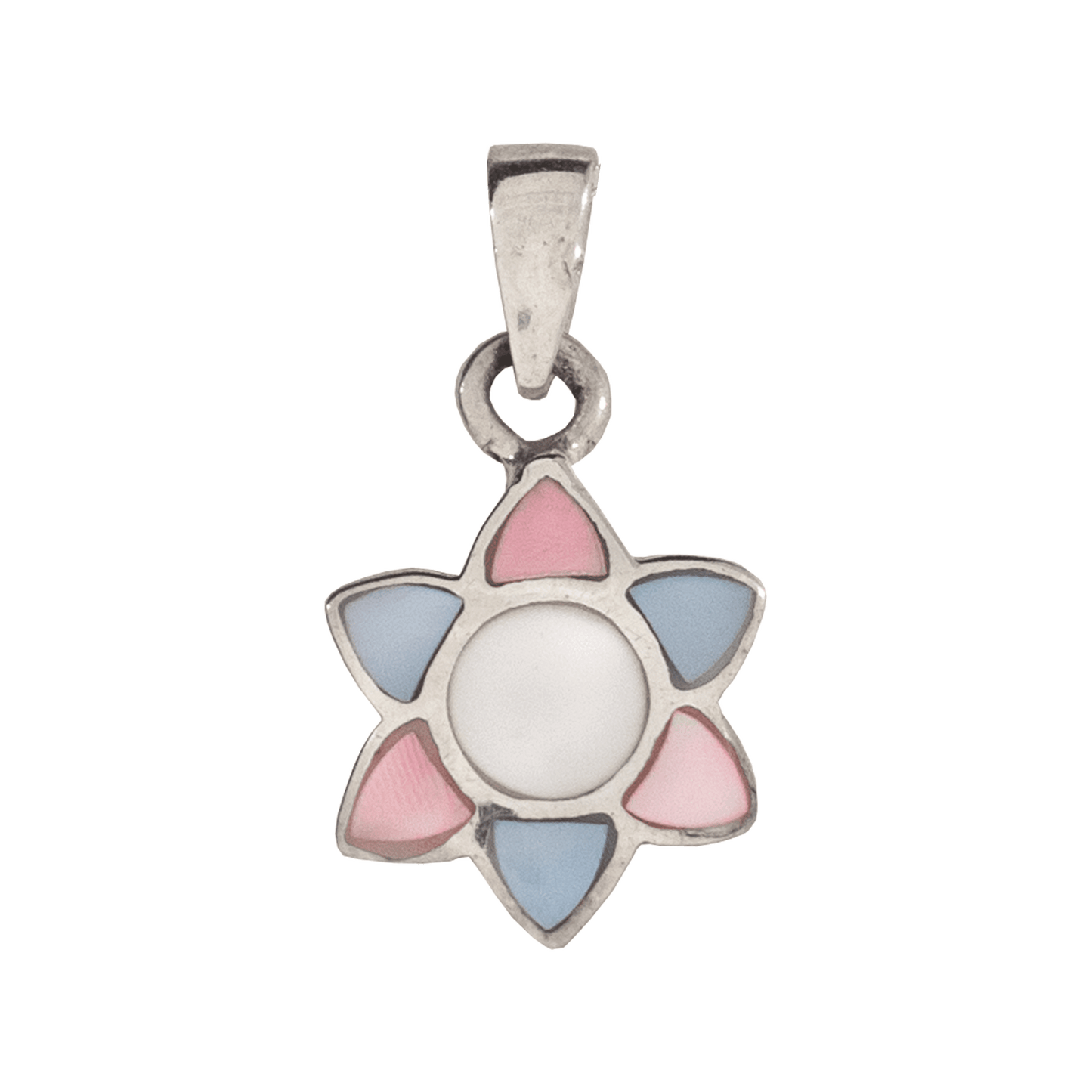 Mother of Pearl Flower Necklace