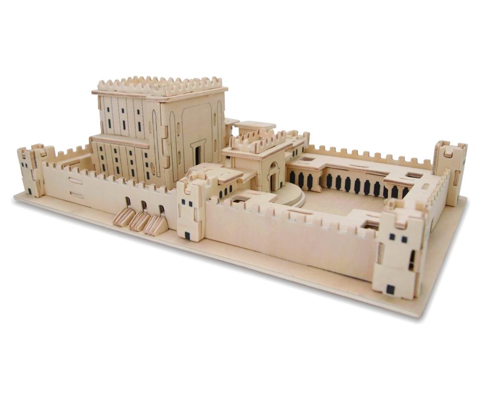 Jerusalem Second Temple 3D wooden puzzle model