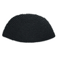 Frik Black Knitted Kippah - 21cm