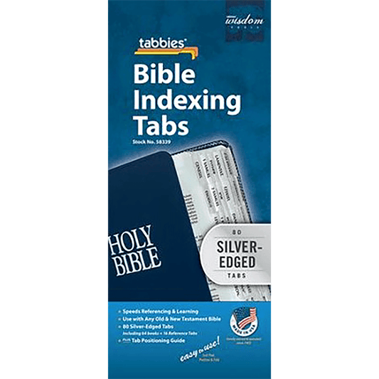 Bible Tabs - Silver Edge