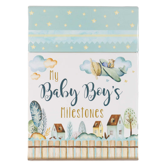 My Baby Boy's Milestone Cards