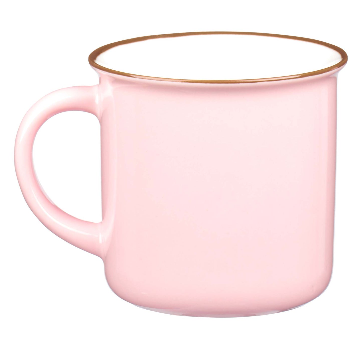 Be Still and Know Pink Camp-style Coffee Mug - Psalm 46:10