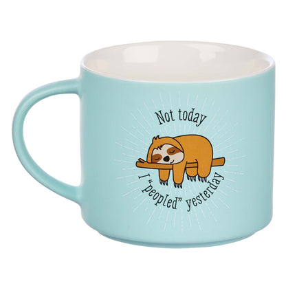 I Peopled Yesterday Ceramic Mug