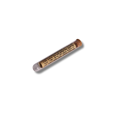 Non-Kosher Mezuzah Scroll in plastic tube 