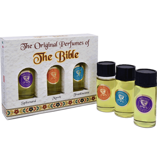 The Original Perfumes of the Bible – Spikenard, Myrrh & Frankincense Anointing Oil