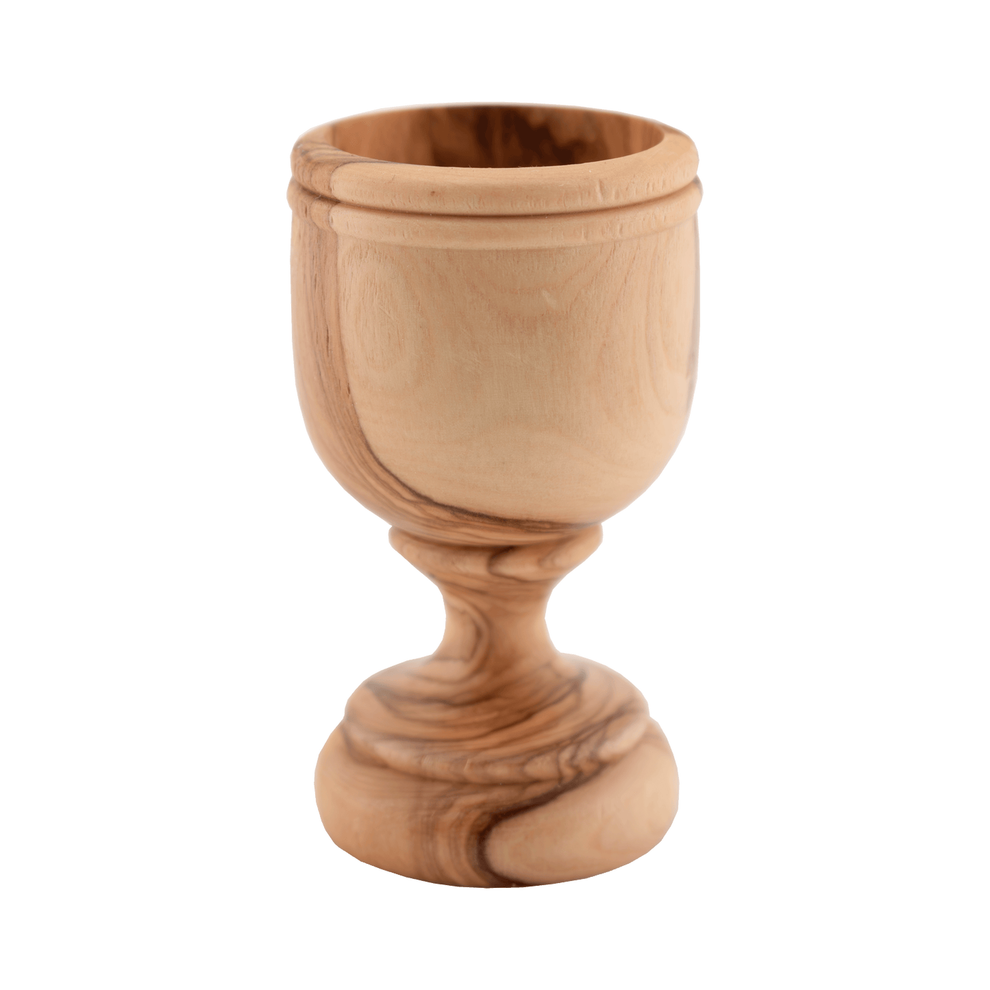 Petite olive wood communion cup