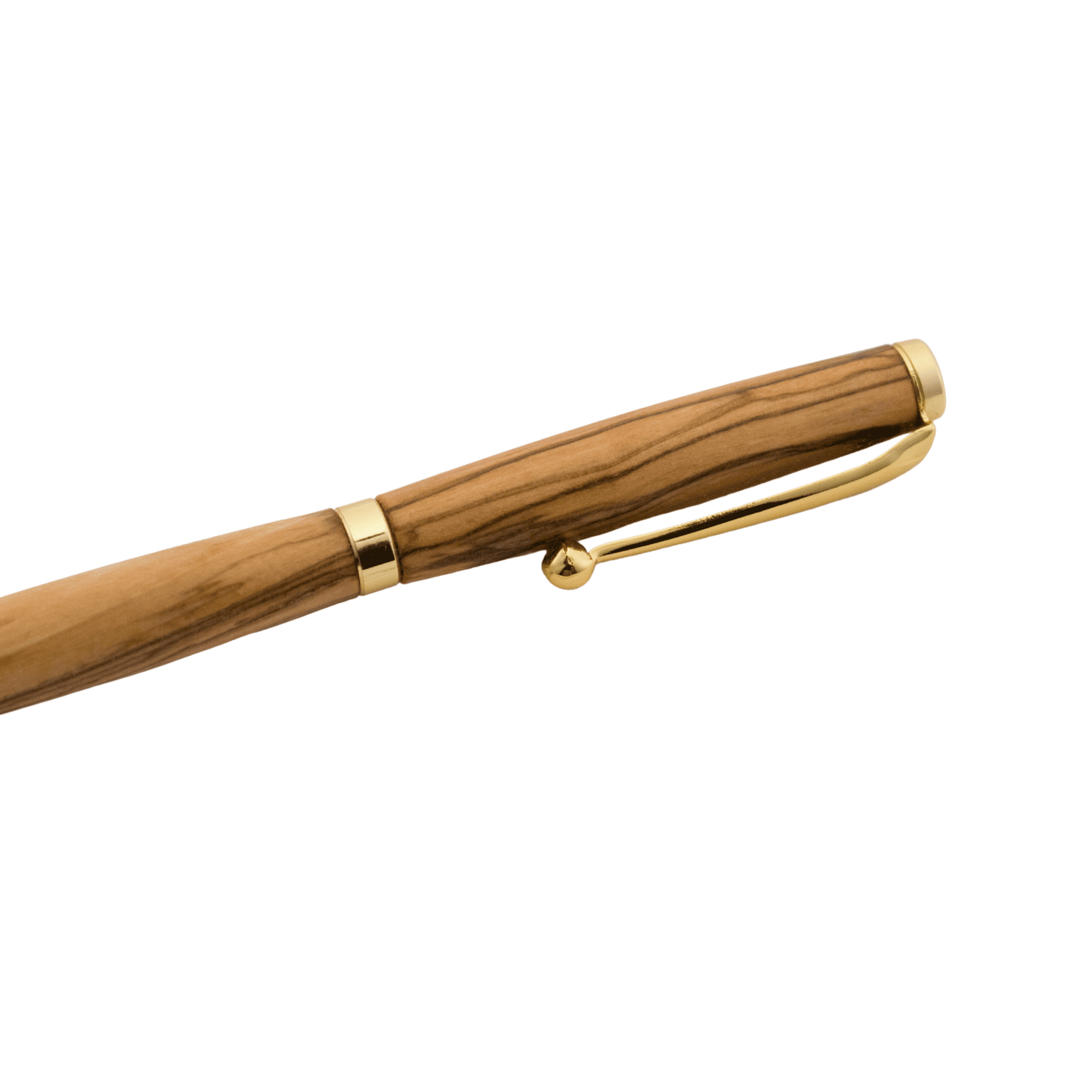 Handcrafted olive wood pen