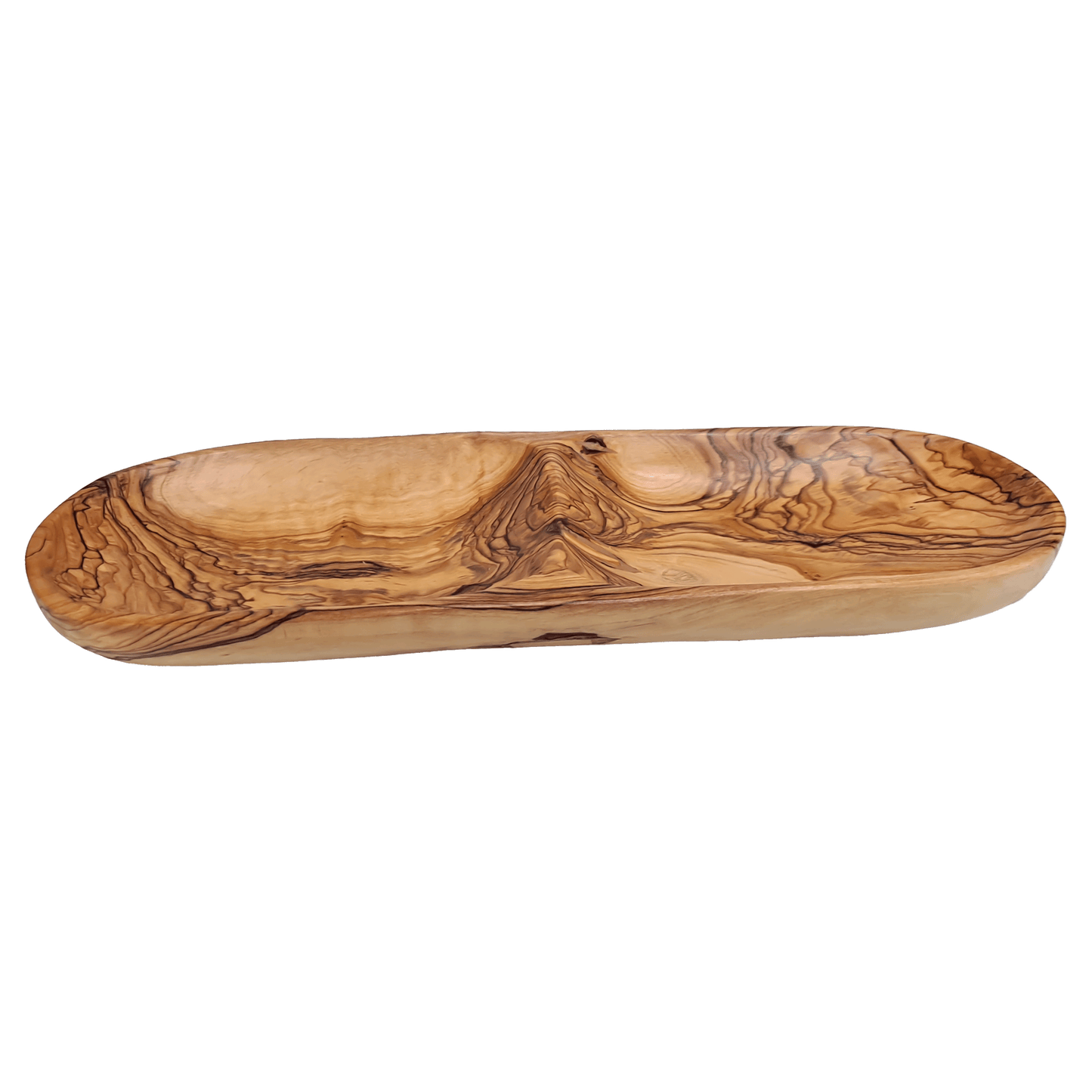 Olive Wood Two Section Tray (Various Sizes)