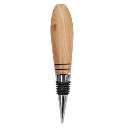 Olive Wood Wine Bottle Stopper