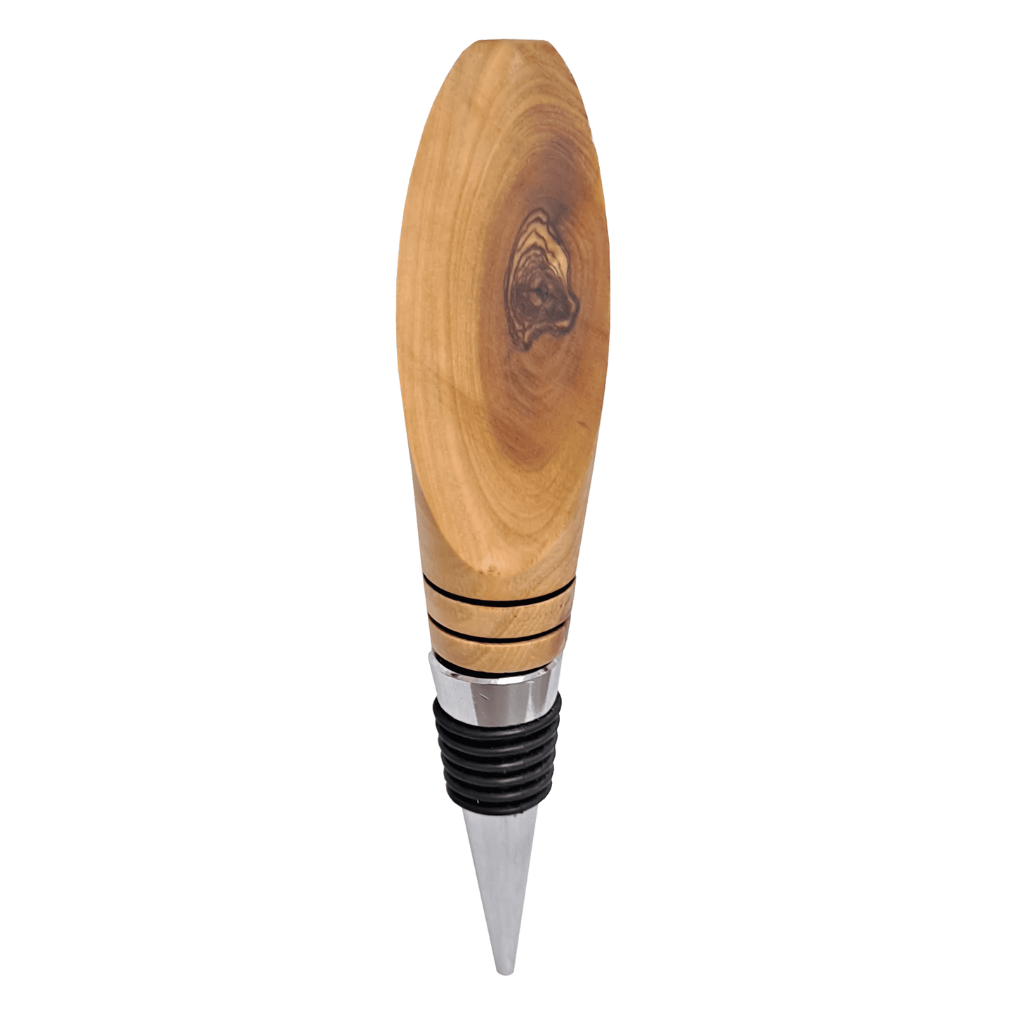 Olive Wood Wine Bottle Stopper