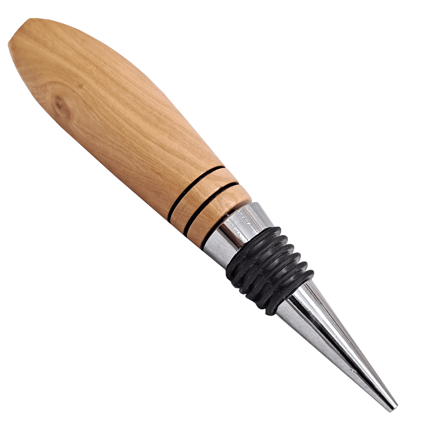 Olive Wood Wine Bottle Stopper