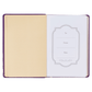 Bless You and Keep You Purple Faux Leather Journal