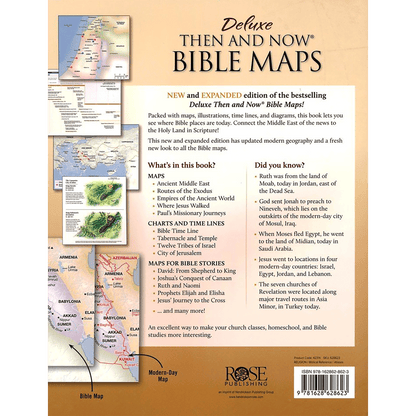 Then & Now Bible Maps - Deluxe