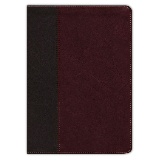 NKJV Life Application Study Bible - Leather Like Brown